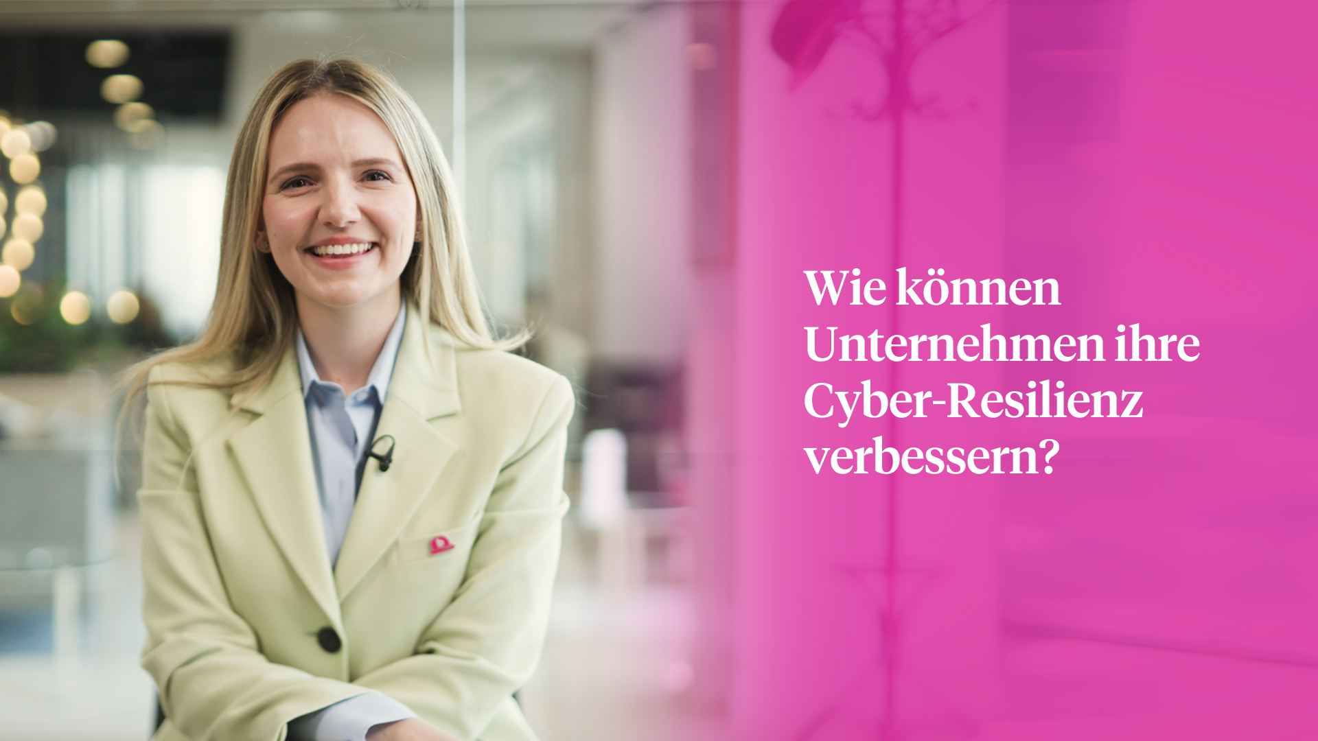 Gesine - Wie können Unternehmen ihre Cyber-Resilienz verbessern